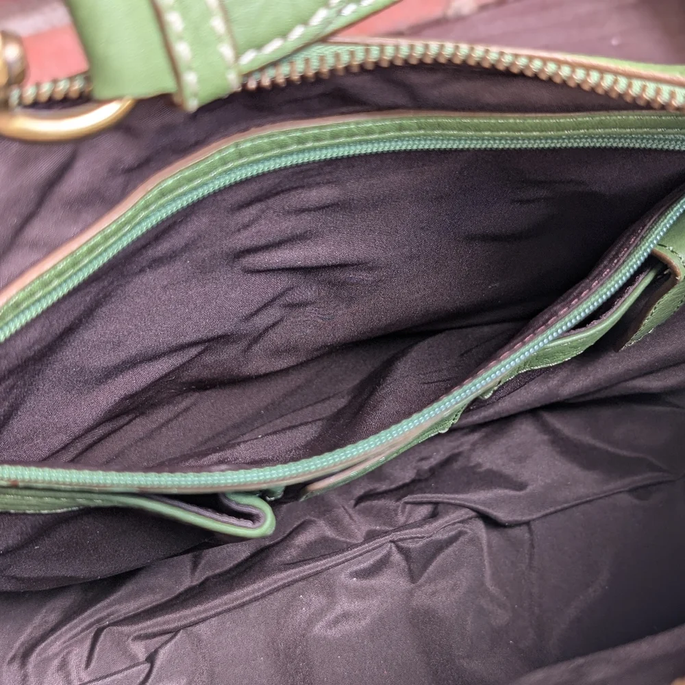 Vintage Cole Haan Village Green Purse Shoulder Bag Hobo 90's Y2K - Picture 14 of 15